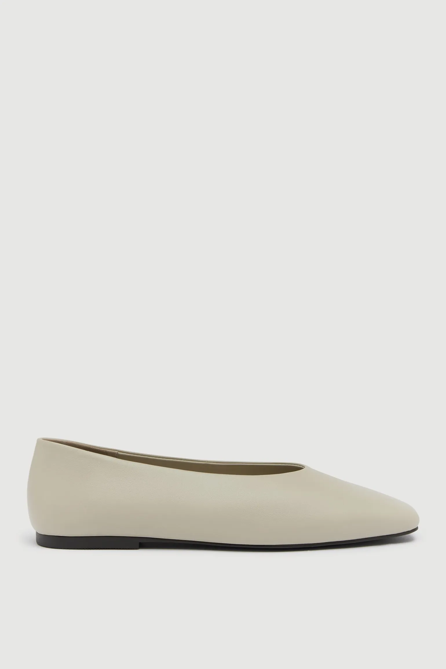 Andrea Leather Ballet Flat