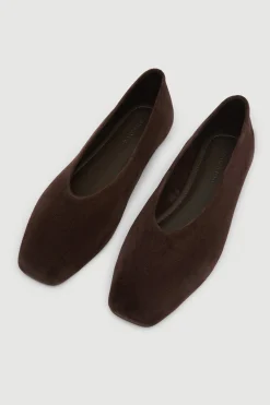 Andrea Suede Ballet Flat
