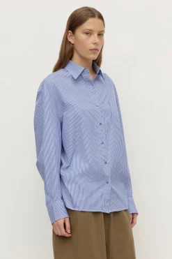 Ava Stripe Poplin Shirt