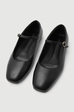 Beth Leather Ballet Flat