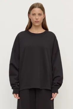 Brushed Cotton Lounge Sweater