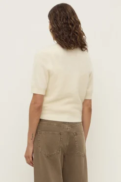 Carina Merino Wool Short Sleeve Cardigan