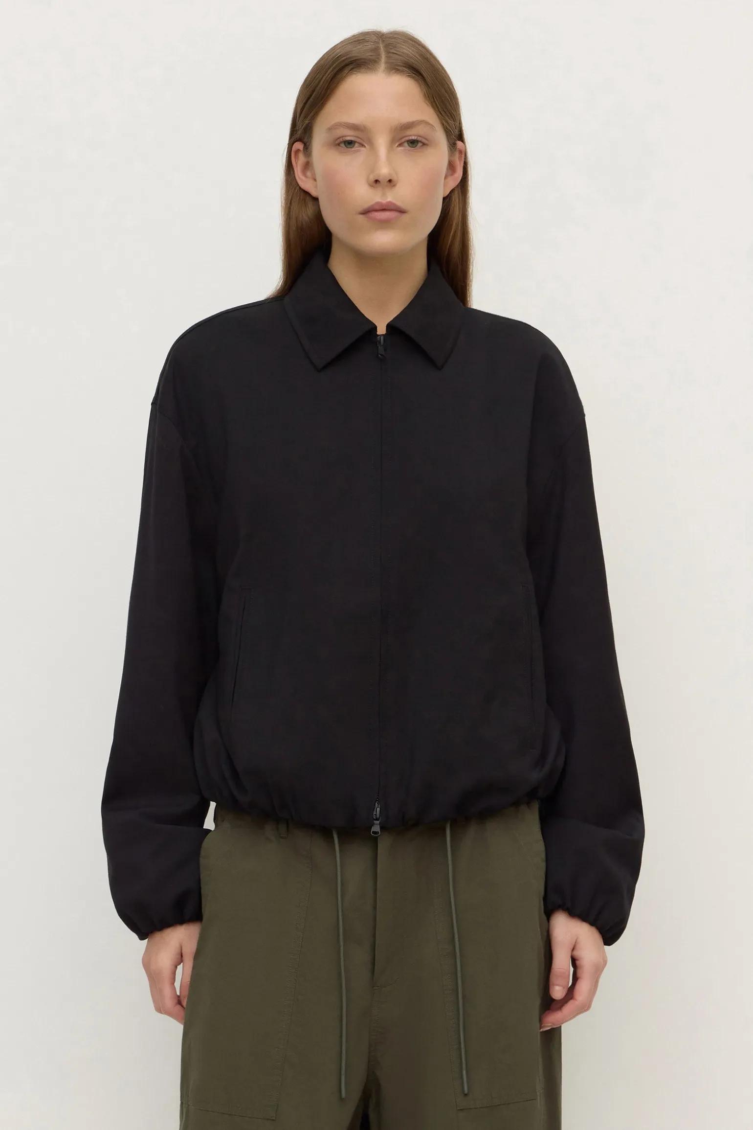 Danielle Wool Bomber Jacket