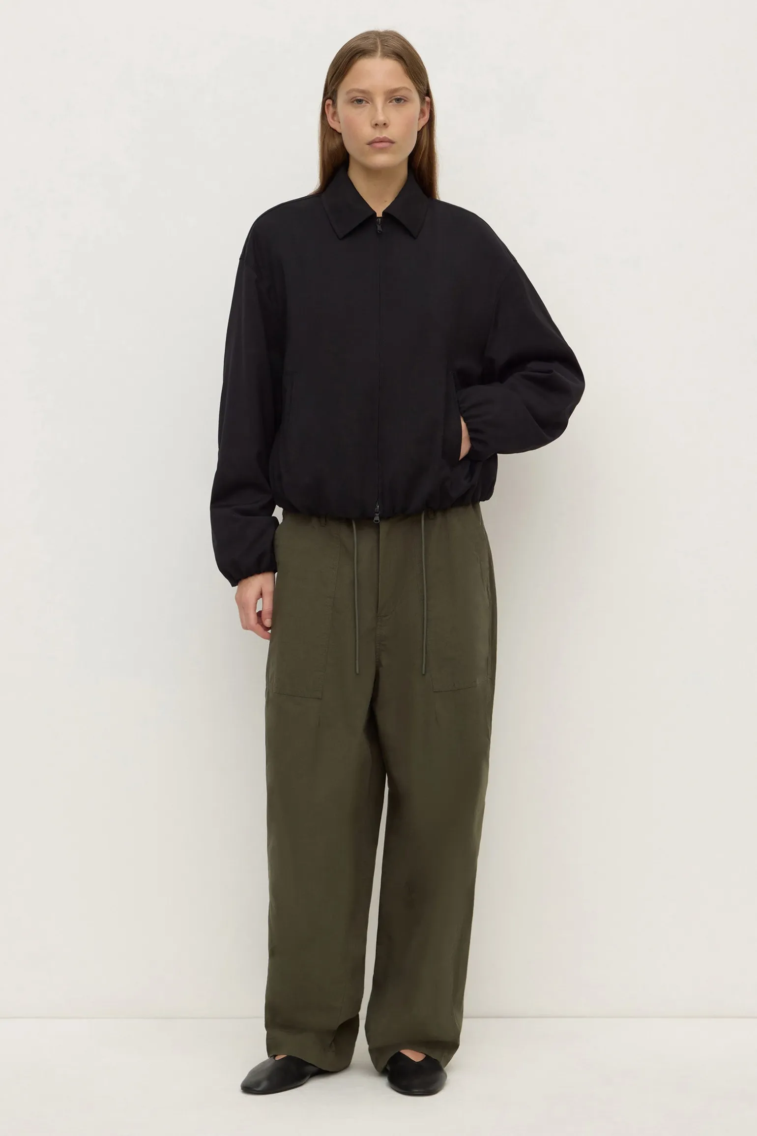 Danielle Wool Bomber Jacket