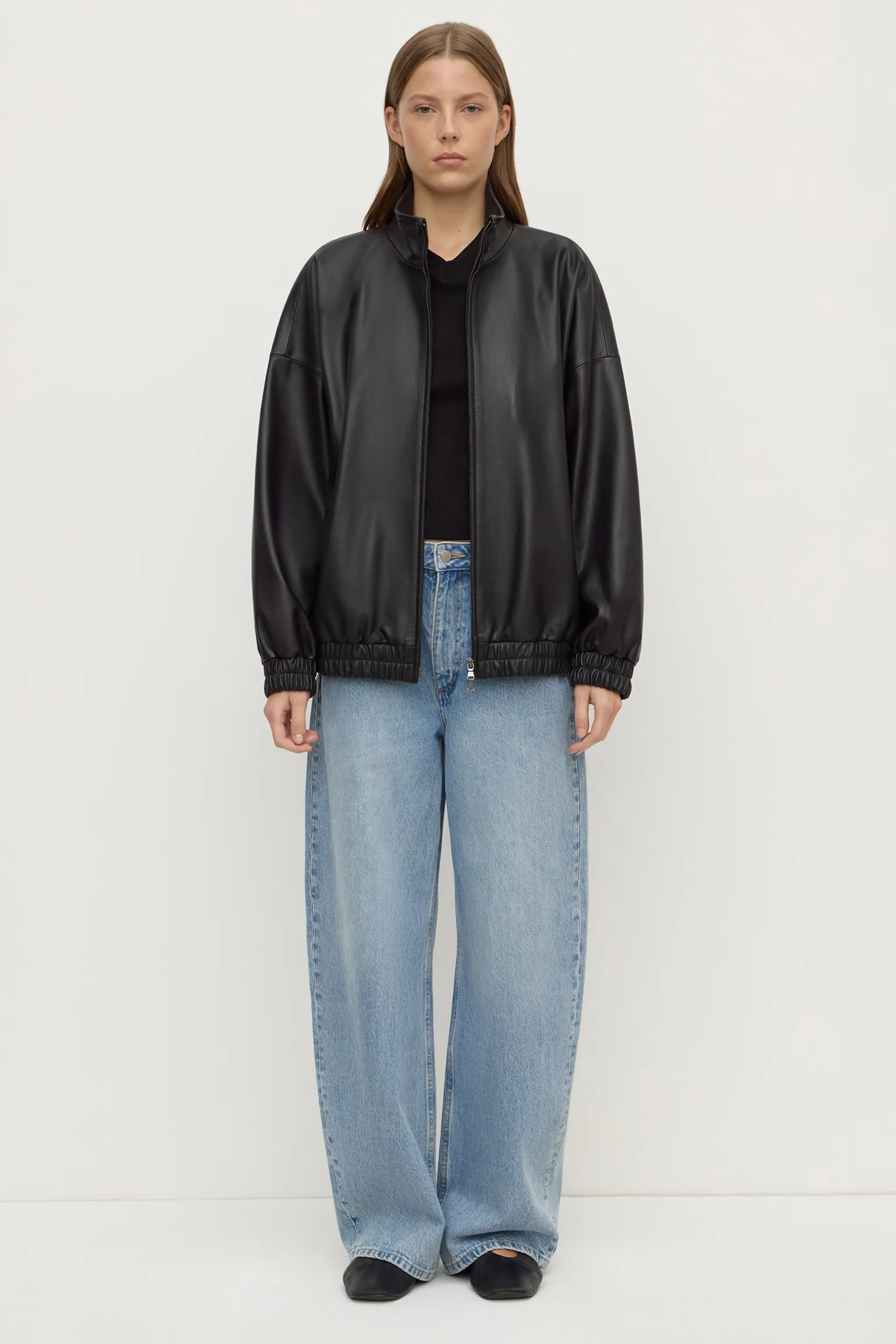 Delphie Leather Jacket