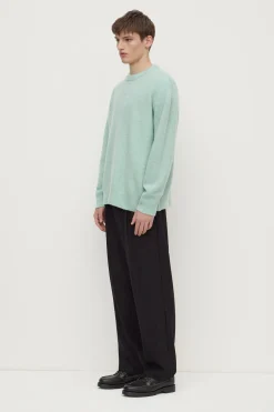 Dover Boucle Knit Cashmere Crew