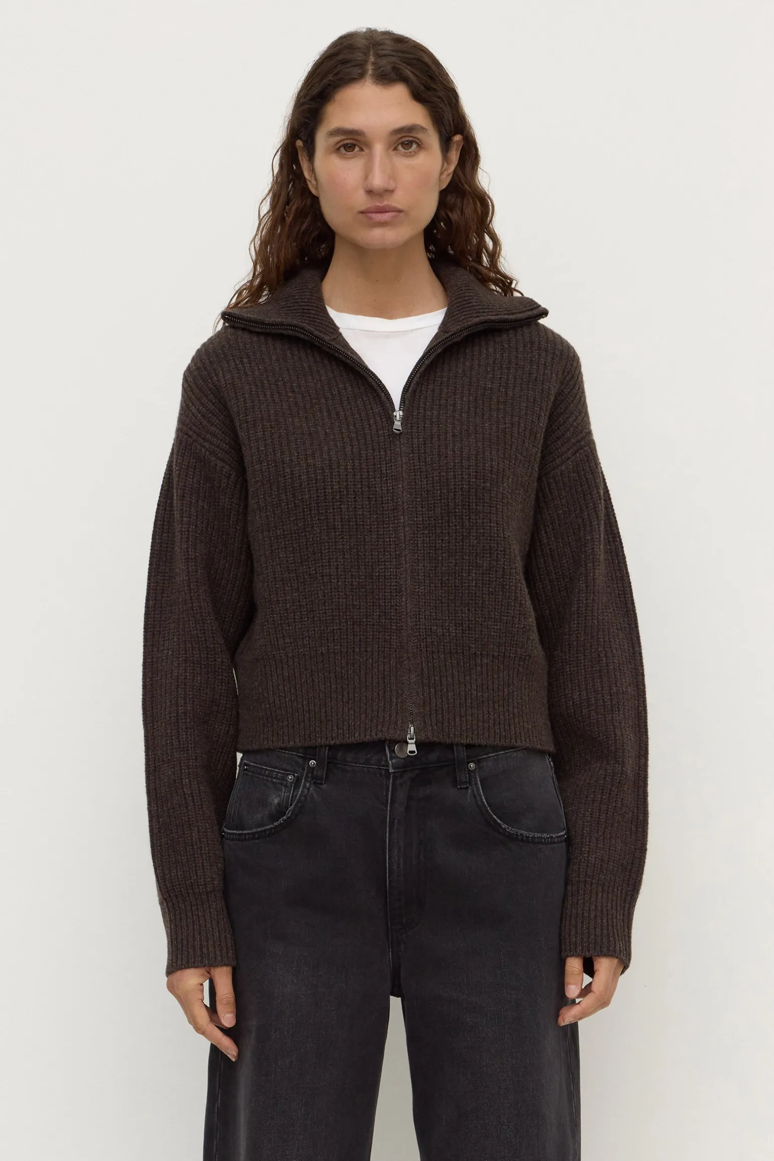 Kaia Wool Zip Sweater