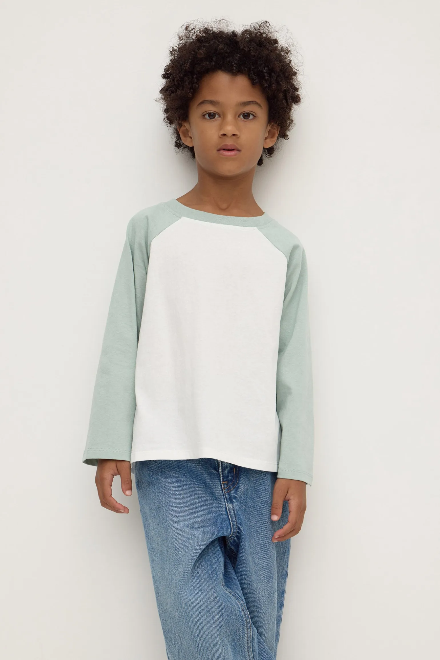 Kids Raglan Long Sleeve Tee