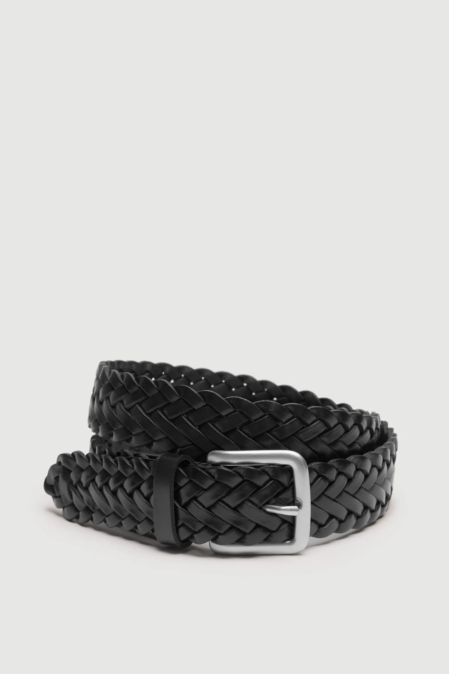 Leather Braided Belt