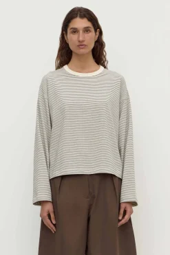 Malone Stripe Wide Sleeve Tee
