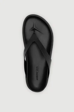 Mela Leather Thong