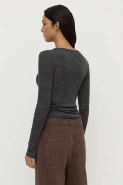 Nora Merino Wool Henley