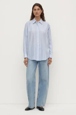 Spencer Stripe Silk Shirt