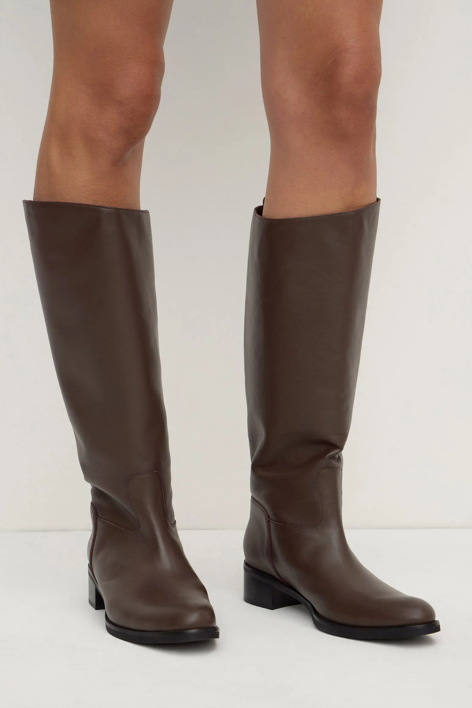 Stevie Leather Riding Boot